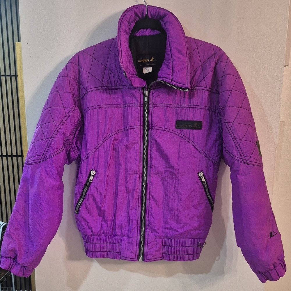Vintage Purple Ski Jacket